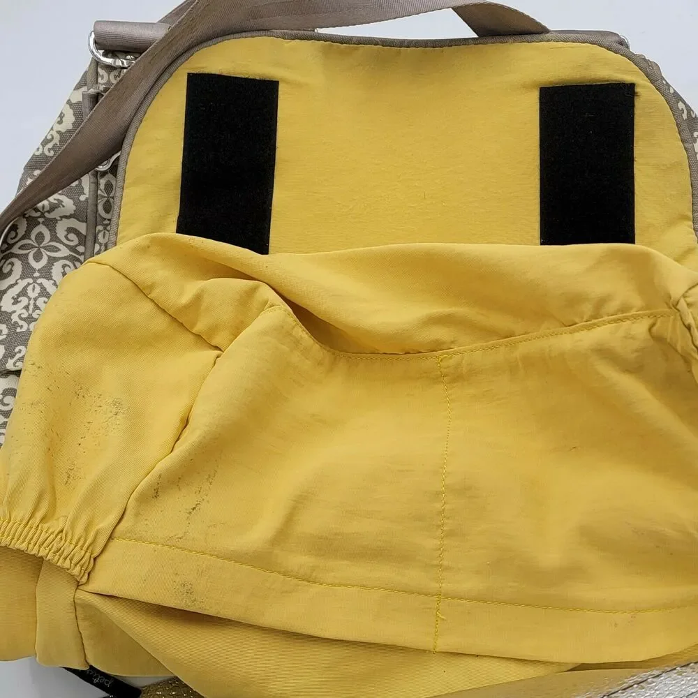 Petunia Pickle Bottom Diaper Bag Backpack Floral Pattern Boho Cottagecore Retro